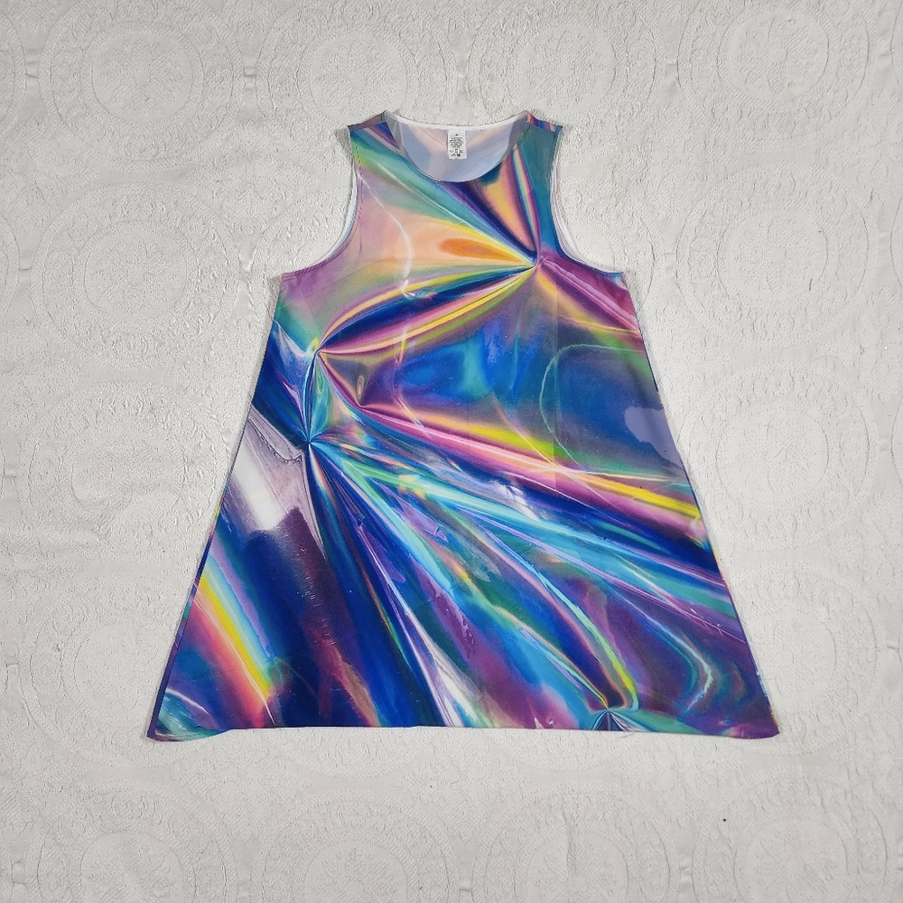 Rainbow Tank Dress